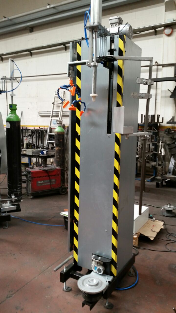SISTEMA PARA PINTOR AUTOMATICO DE BOTELLAS DE GAS